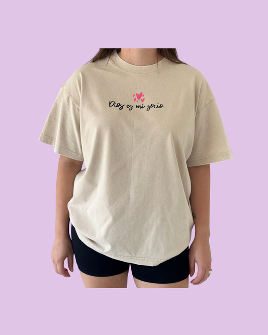 T-Shirt Oversize “Él dice que soy”