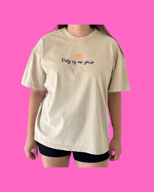 T-shirt oversize “A tu tiempo no al mío”