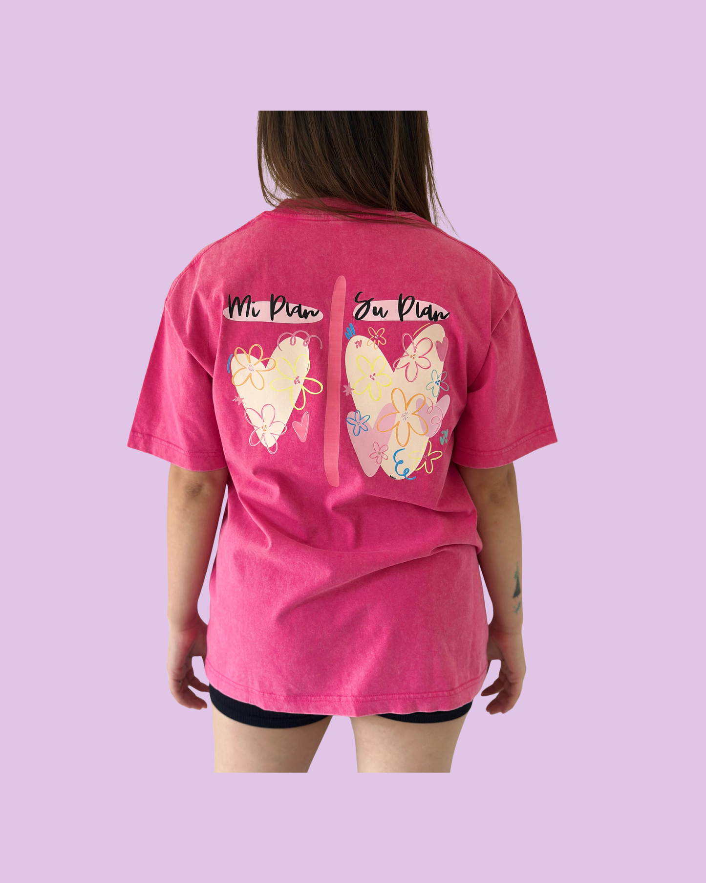 T-Shrit Oversize “Su plan siempre es mejor”