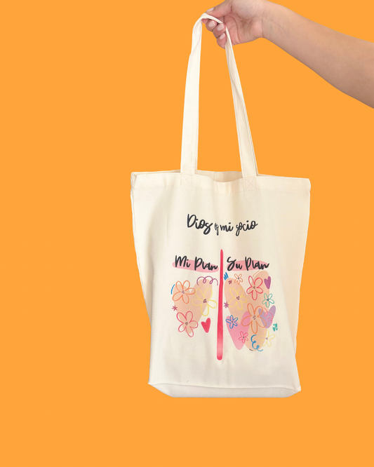 Tote bag “Su plan siempre es mejor”