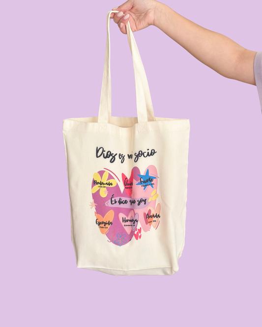 Tote bag “Él dice que soy”