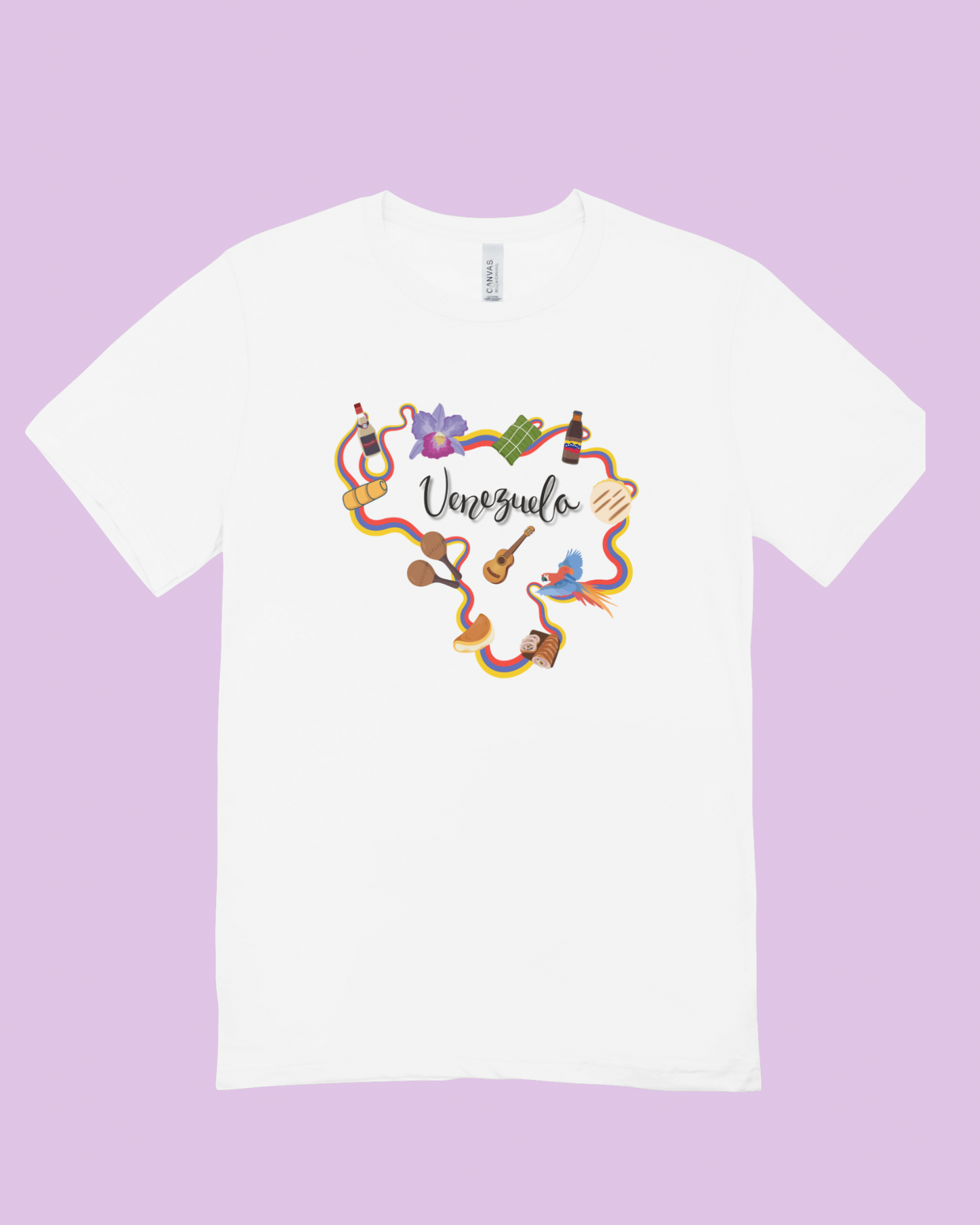 T-Shirt Venezuela mapa