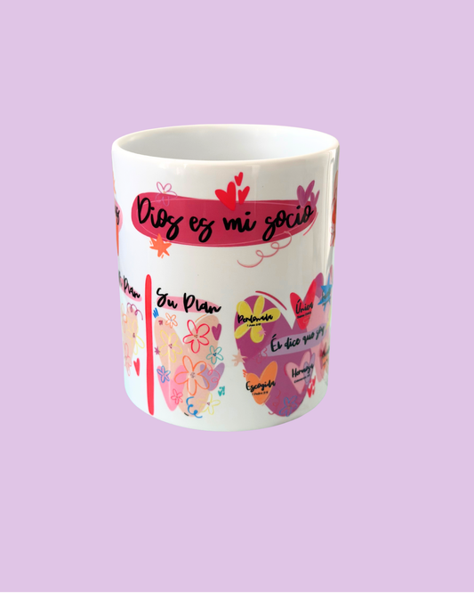 Cup “Dios es mi socio”