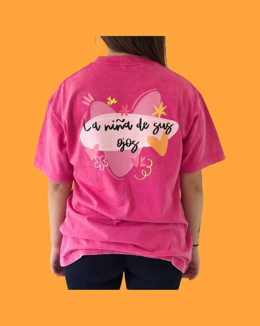 T-shirt oversize “La niña de sus ojos”