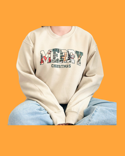 Suéter navideño “Merry Christmas”