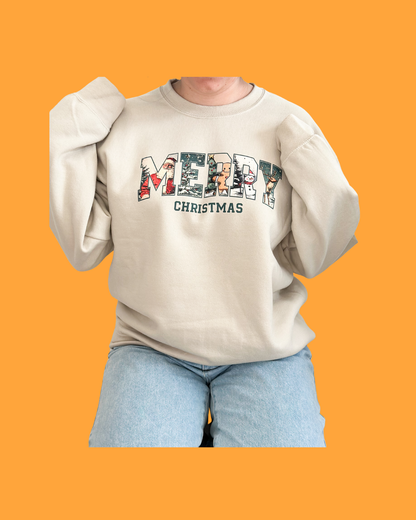 Suéter navideño “Merry Christmas”