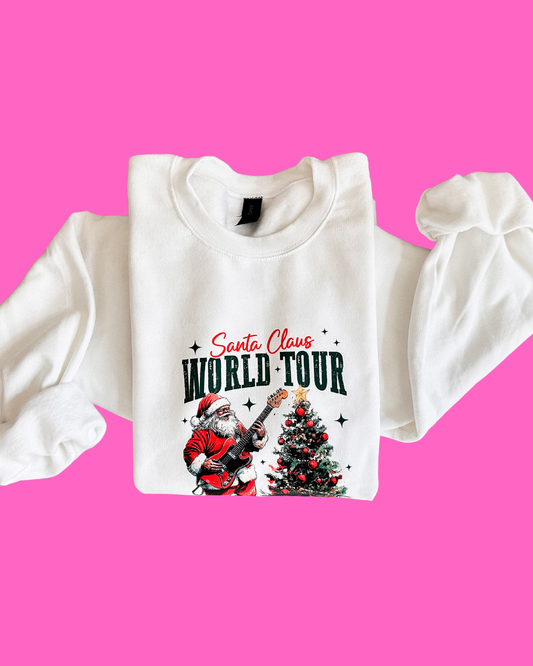 Suéter navideño blanco