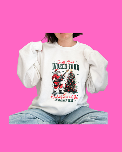 Suéter navideño blanco