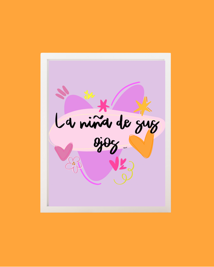 Painting “La niña de sus ojos”